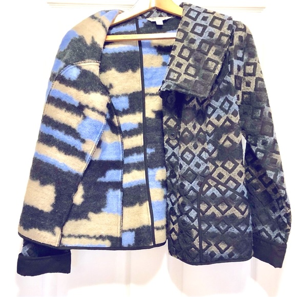 ☀️ Vintage Inspired Boiled Wool Unique Jacket - Picture 2 of 12